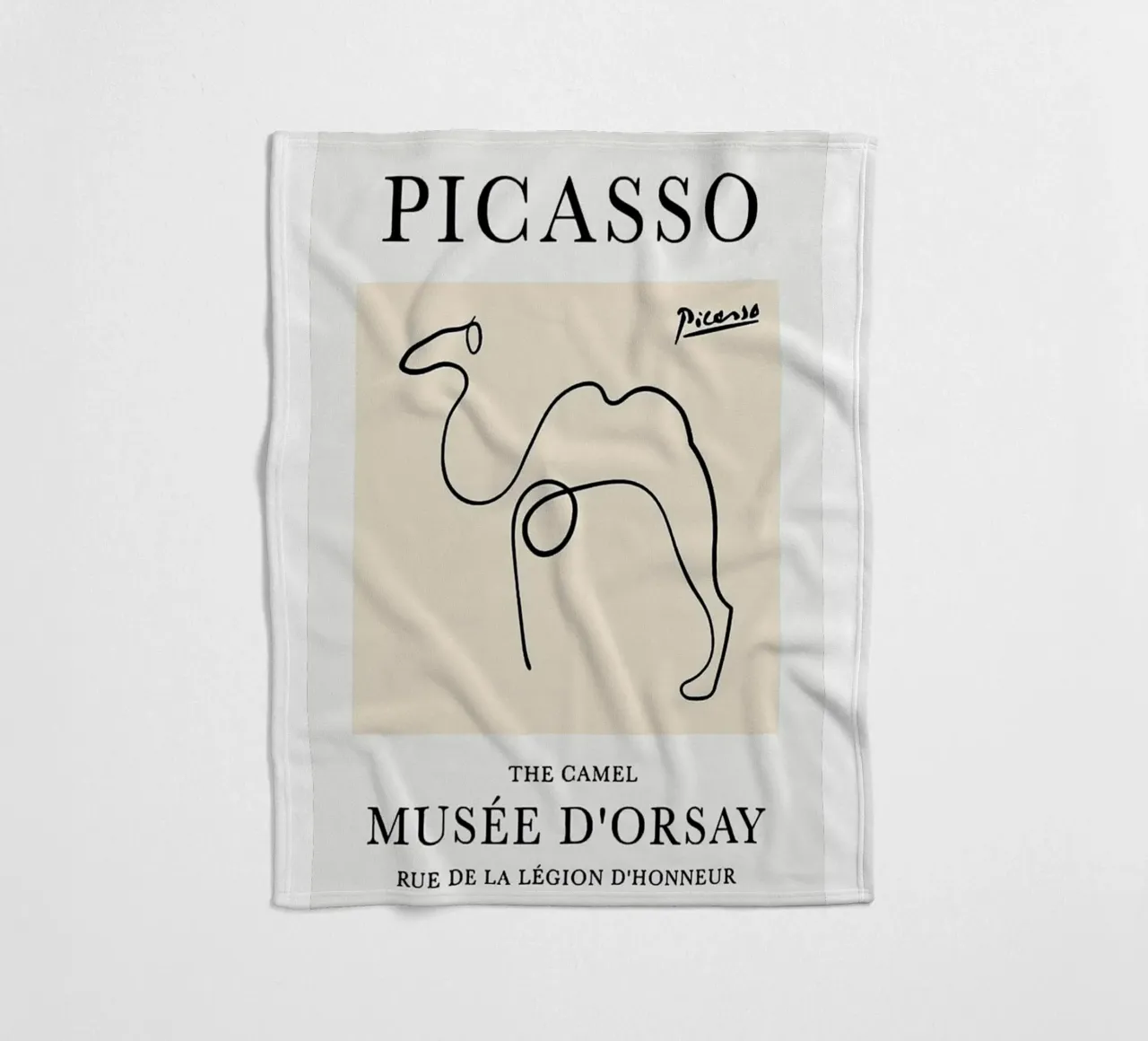 Picasso - The Camel coperta in pile da Günstiger Laden