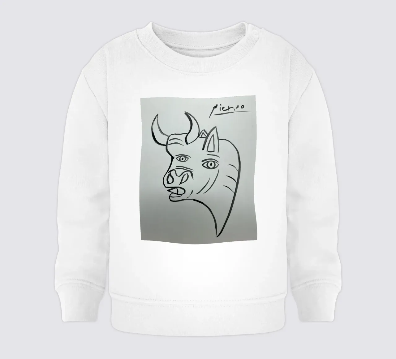 Toro Picasso Buffalo felpa neonato da Günstiger Laden