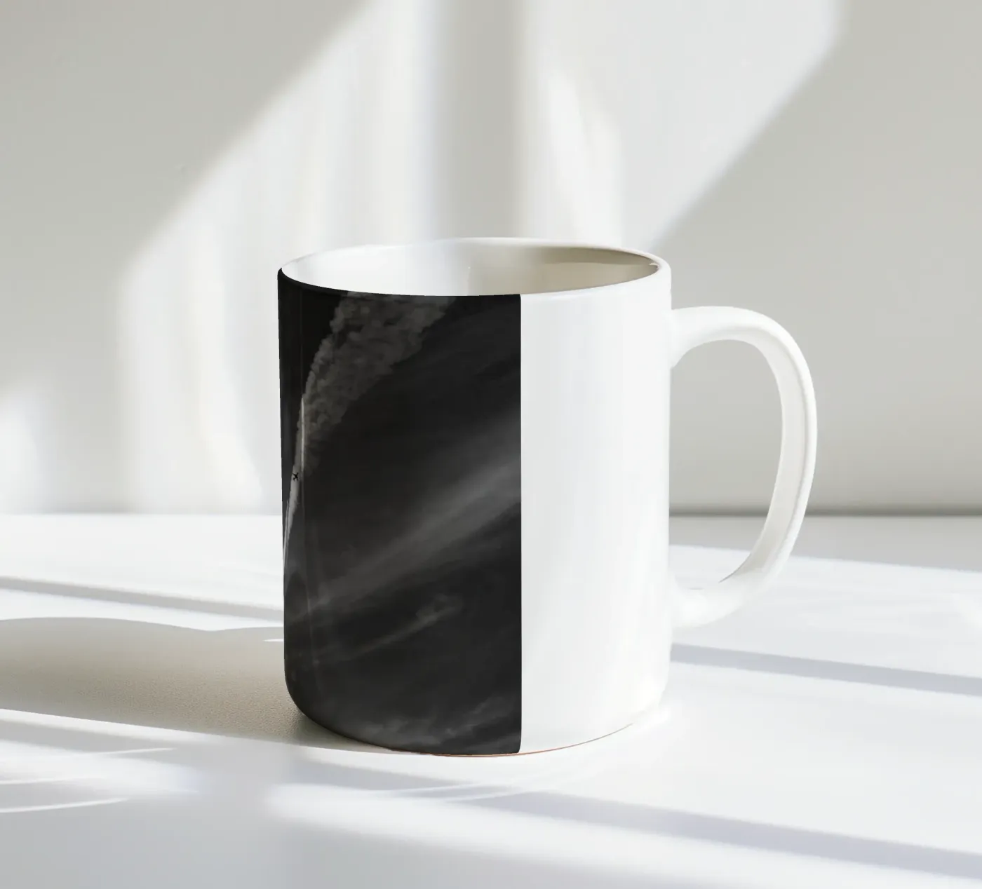 Silver Lining ceramic mug by Marc Gruninger