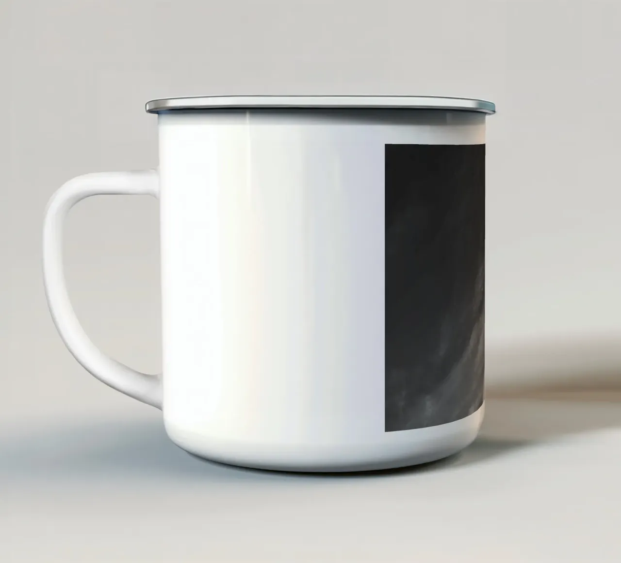 Silver Lining tazza in smalto da Marc Gruninger