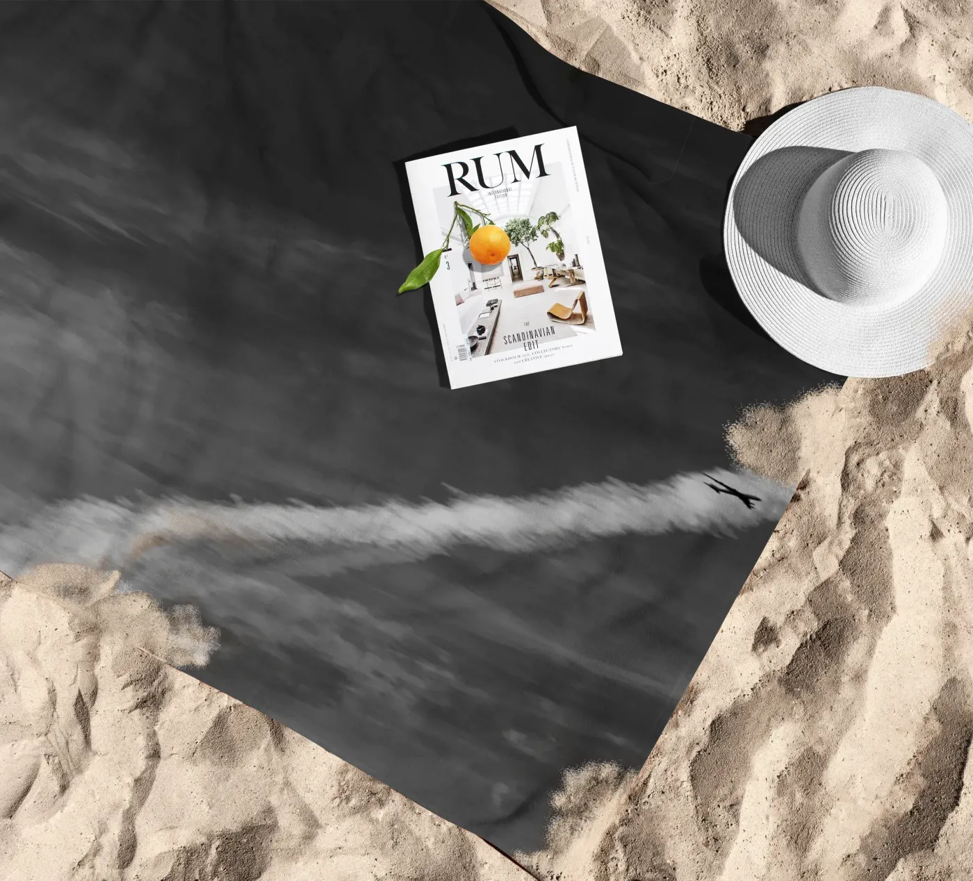 Silver Lining strandhanddoek van Marc Gruninger