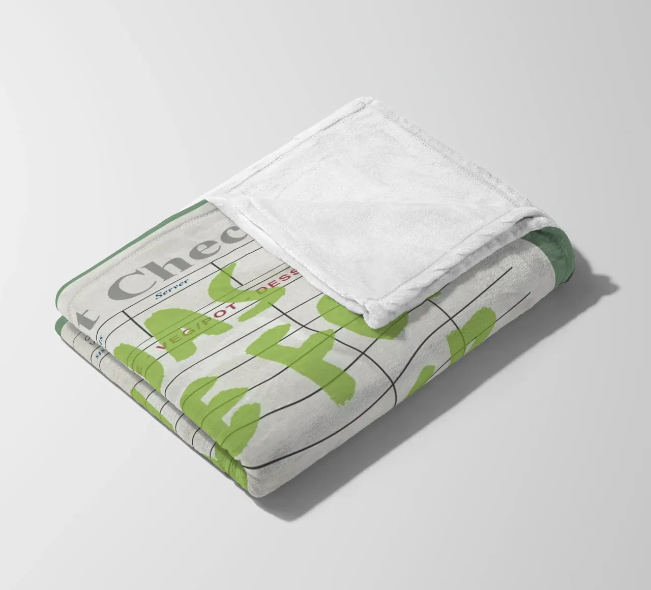 Made For Summer Days, Citazione retrò, Guest Check Art coperta in pile da dawnthesea