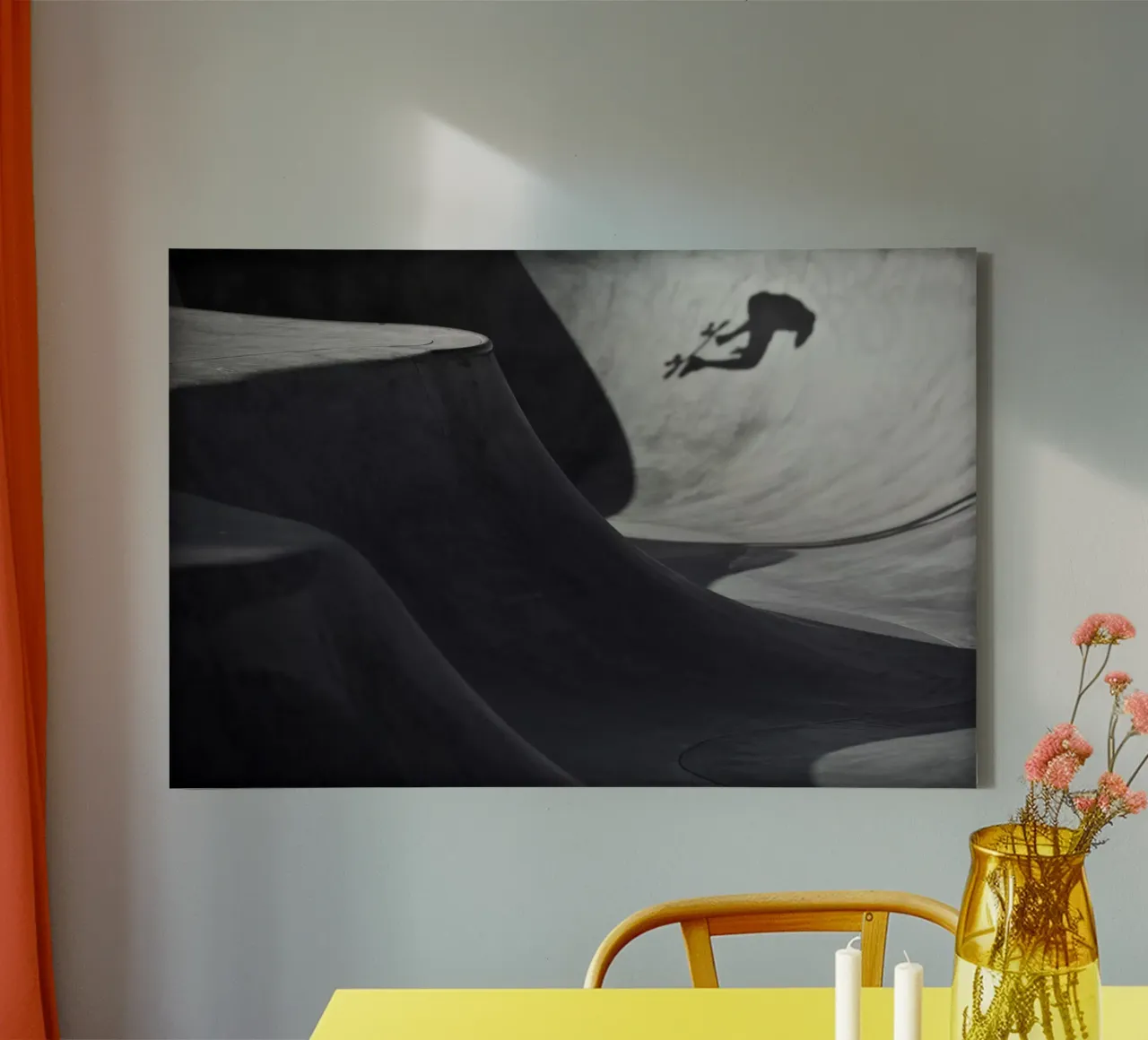 Pool canvas van Marc Gruninger