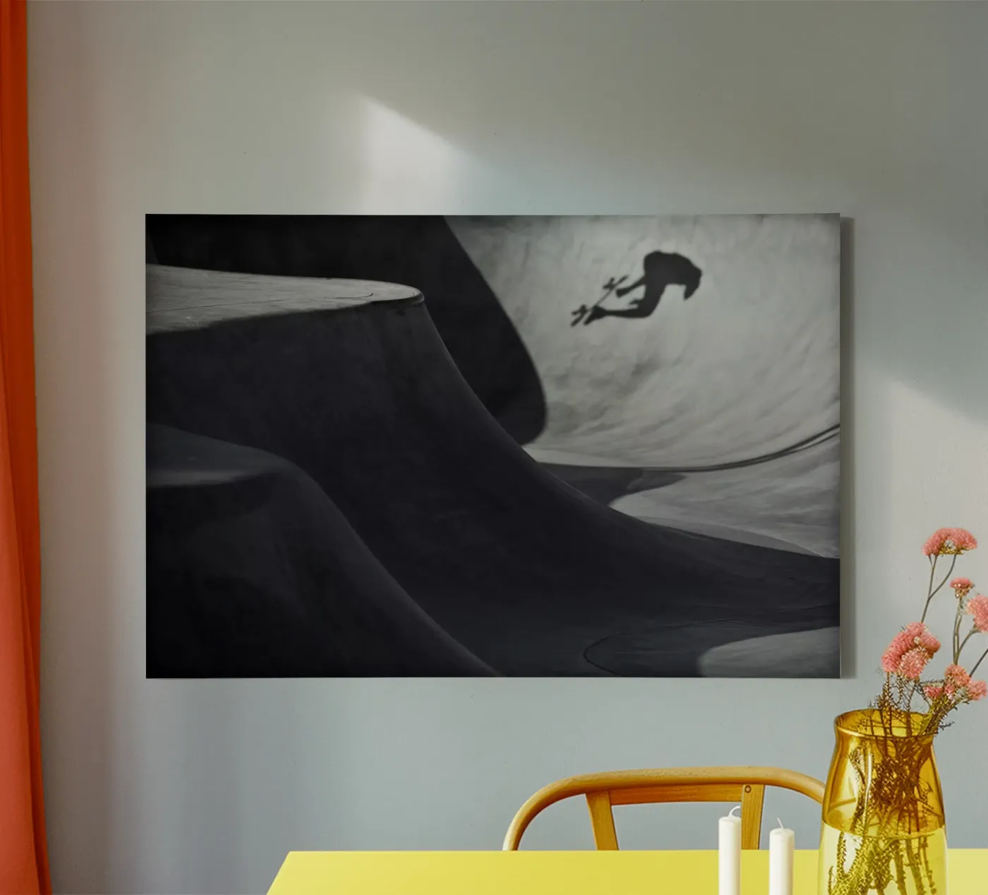 Pool canvas by Marc Gruninger