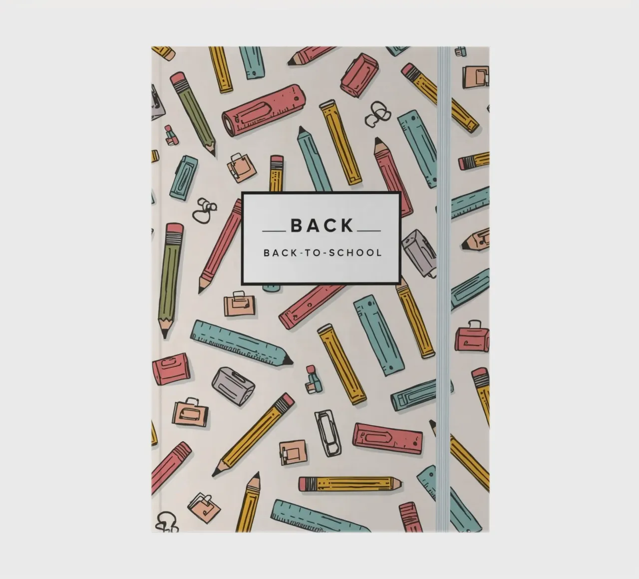 Minimalist School Notebook – Everyday Use notebook by DesignDoodle