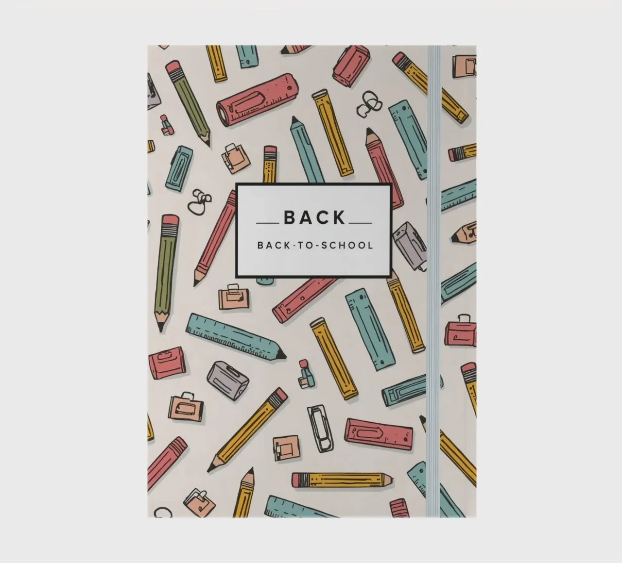 Minimalist School Notebook – Everyday Use notebook by DesignDoodle