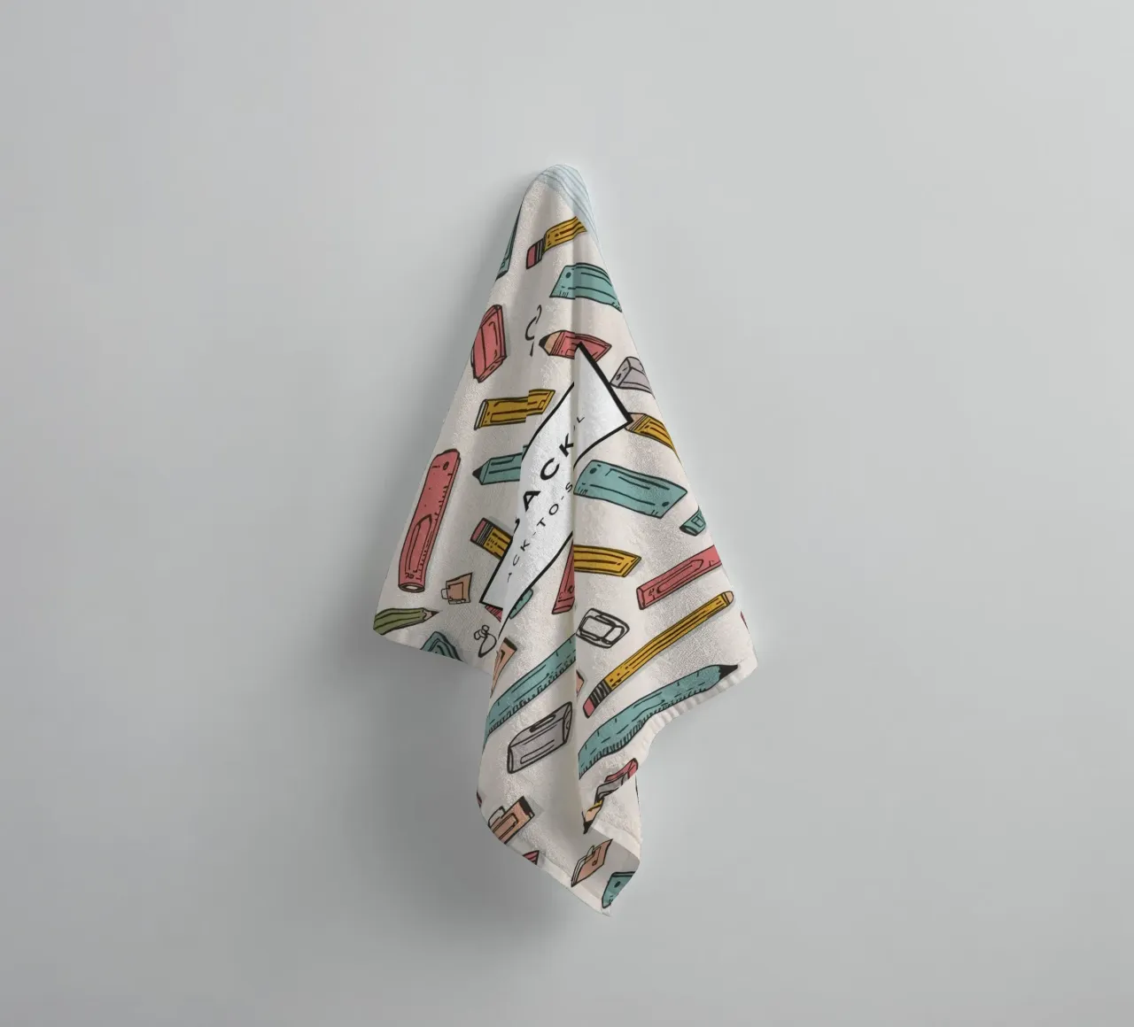 Minimalist School Notebook – Everyday Use towel by DesignDoodle