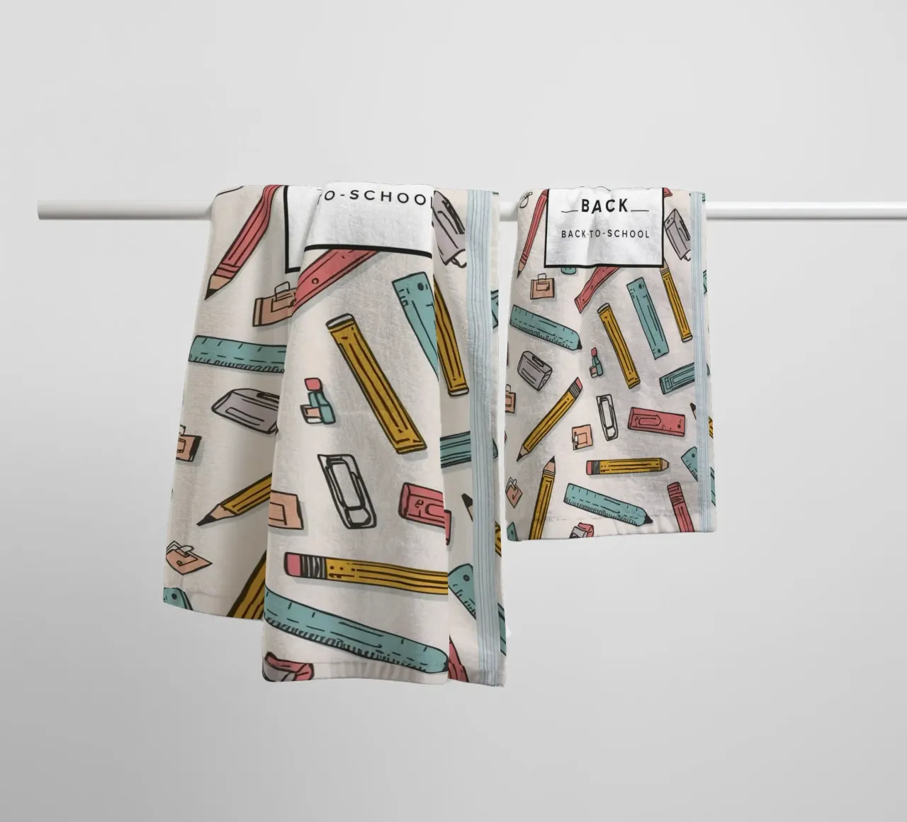 Minimalist School Notebook – Everyday Use towel by DesignDoodle