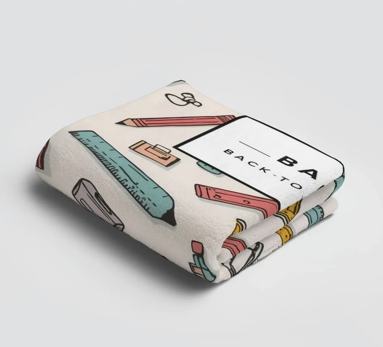 Minimalist School Notebook – Everyday Use towel by DesignDoodle