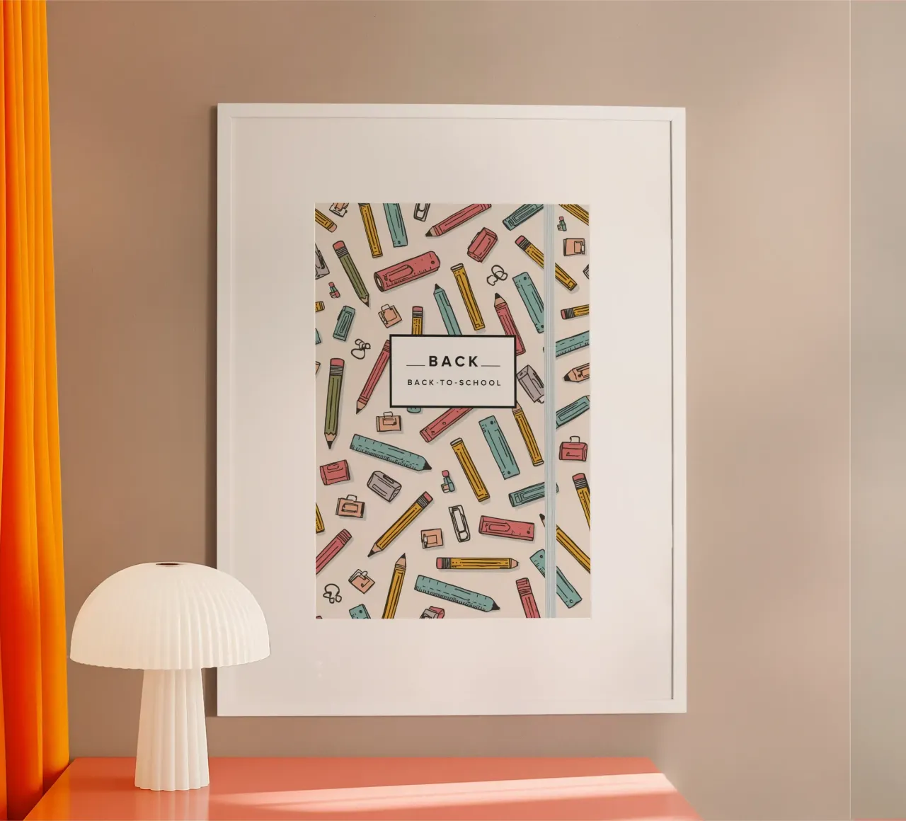 Minimalist School Notebook – Everyday Use poster by DesignDoodle