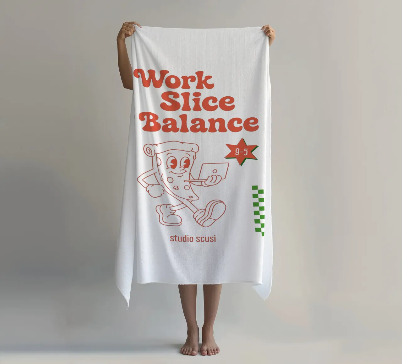 Work Slice Balance - Pizza telo mare da studio scusi