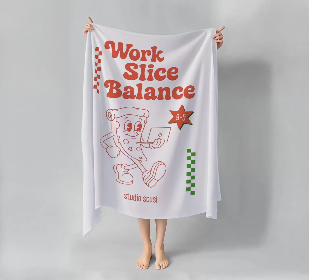 Work Slice Balance - Pizza telo mare da studio scusi