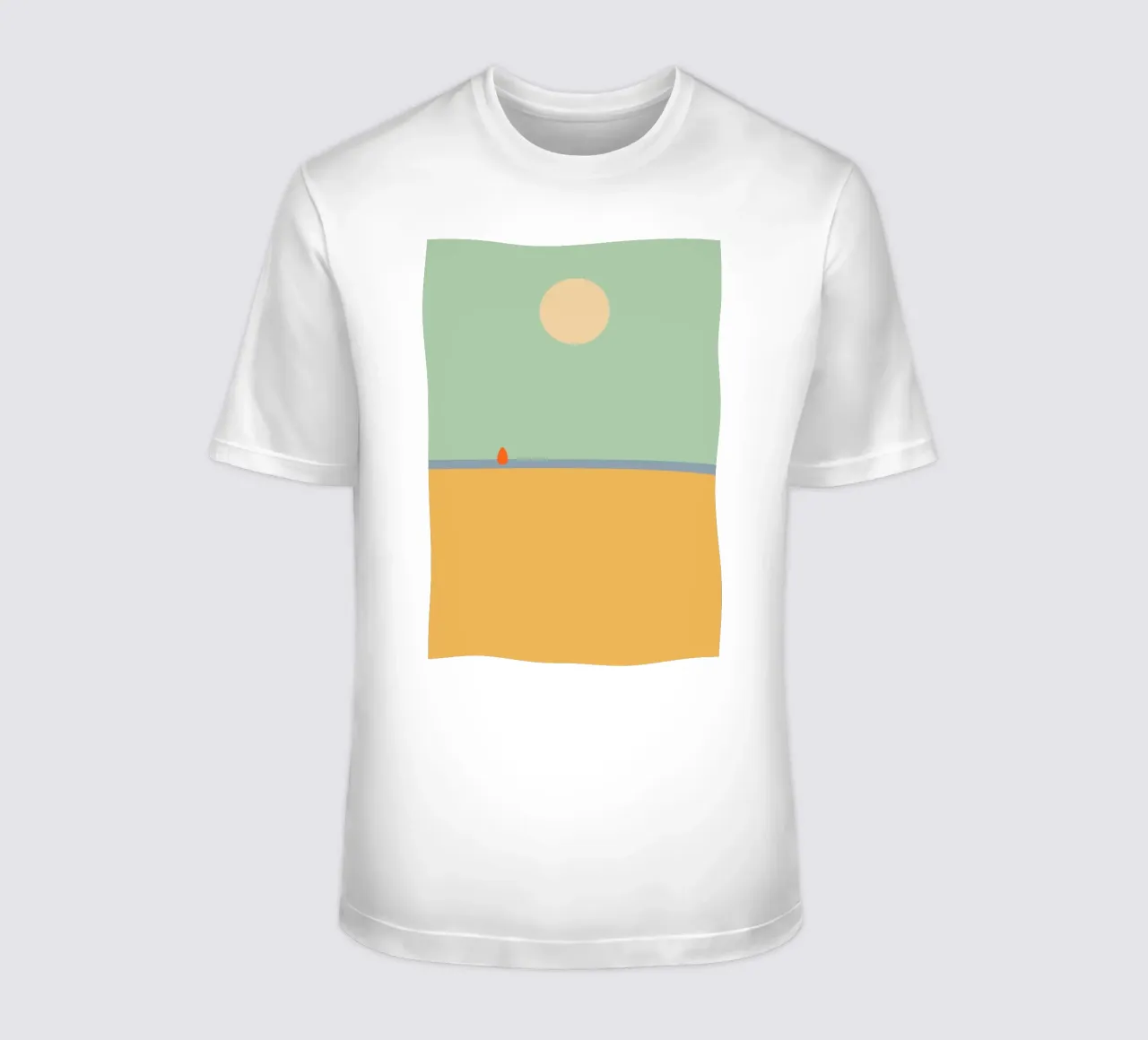 rest on the beach. (time to relax) t-shirt da FRICKE DESIGN