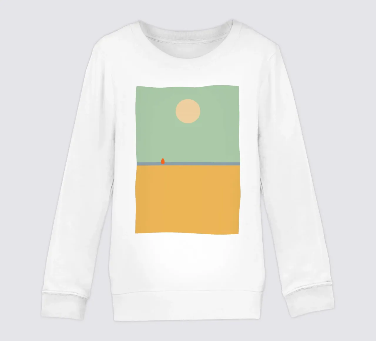 rest on the beach. (time to relax) felpa bambino da FRICKE DESIGN