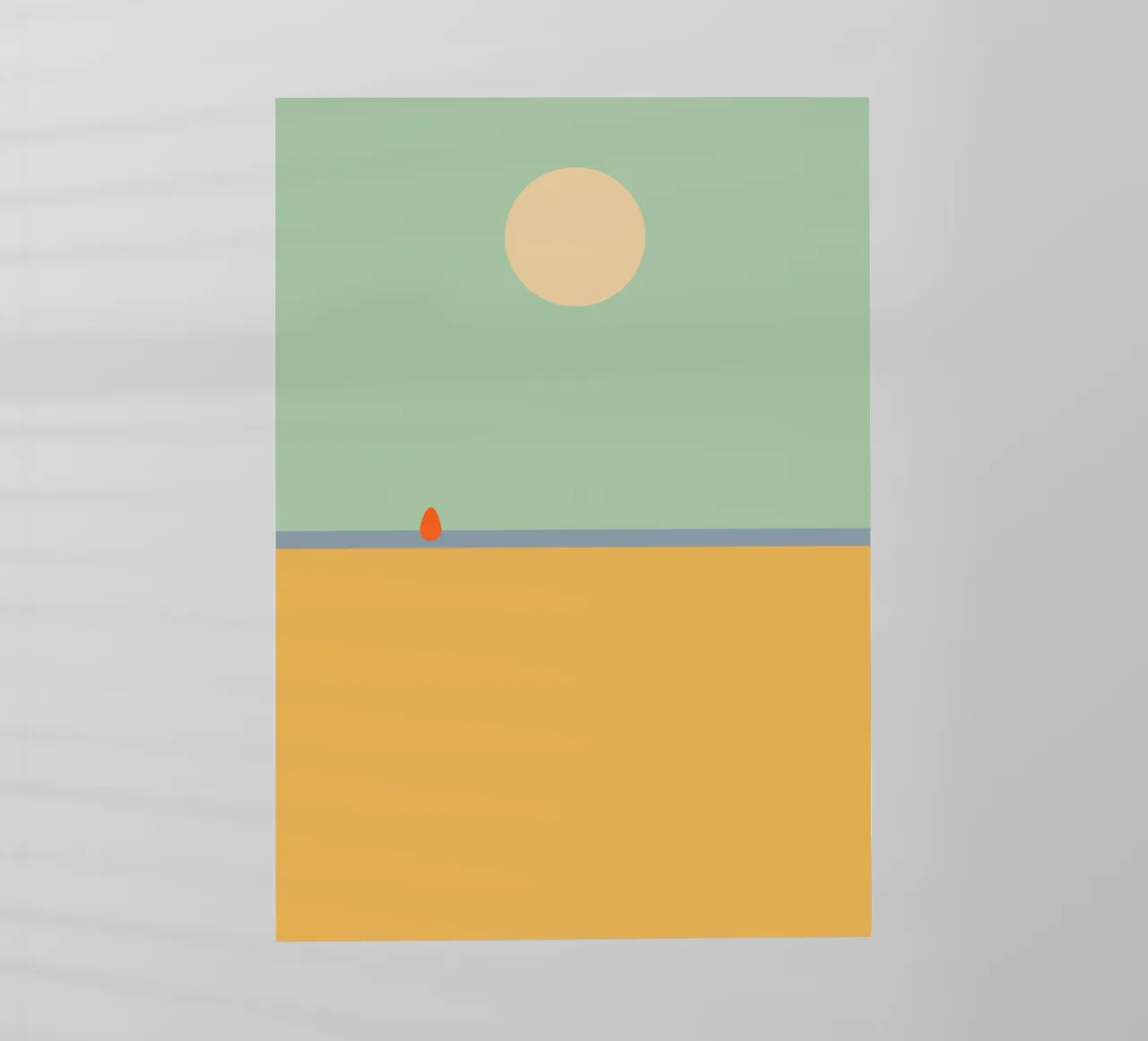 rest on the beach. (time to relax) pellicola backlit da FRICKE DESIGN