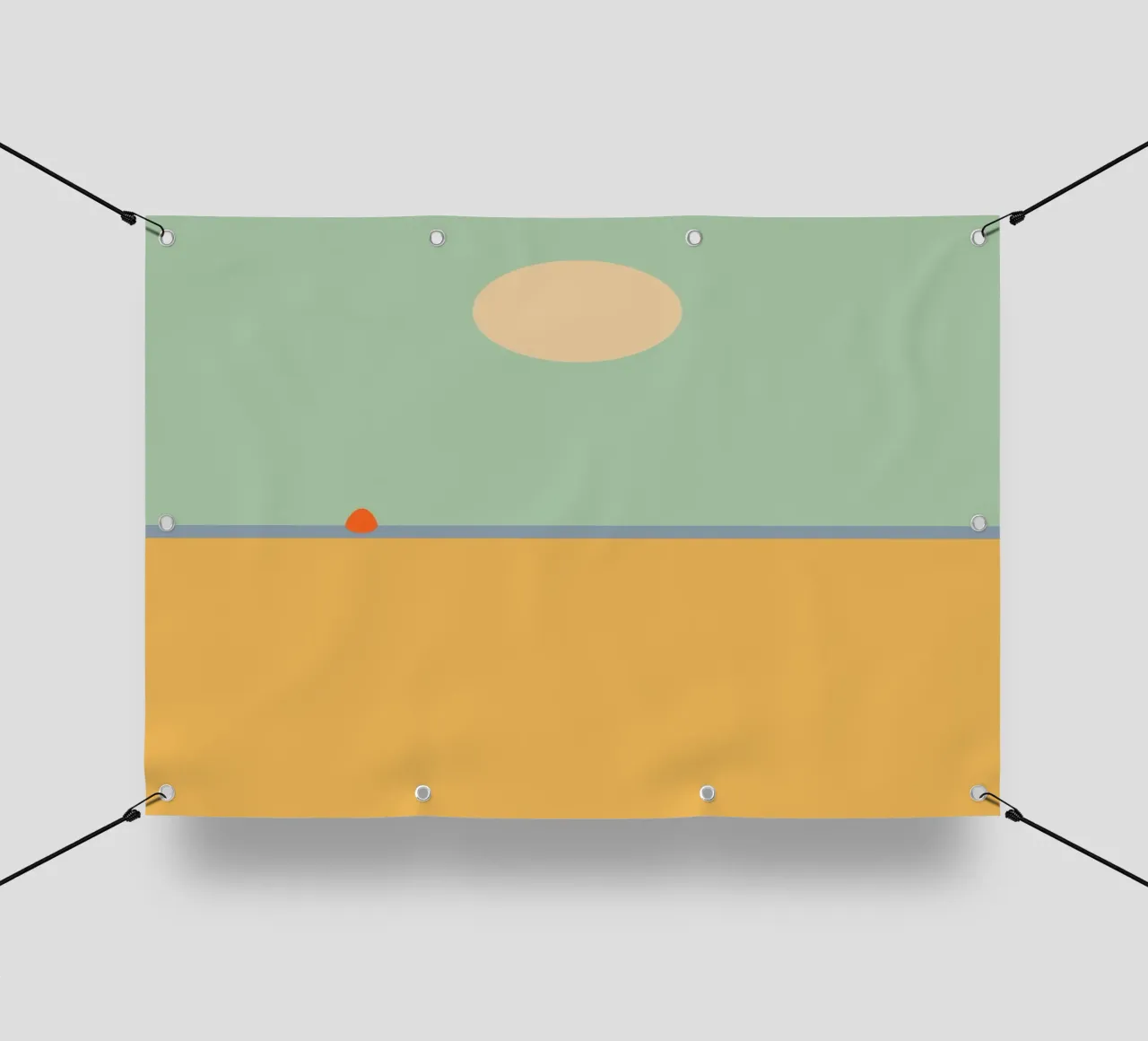 rest on the beach. (time to relax) telo in pvc da FRICKE DESIGN