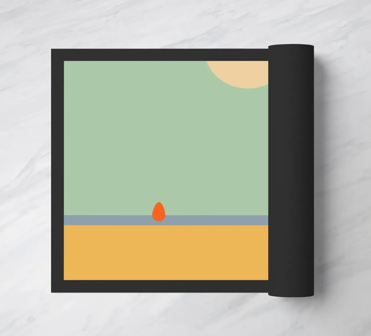 rest on the beach. (time to relax) zerbino da FRICKE DESIGN