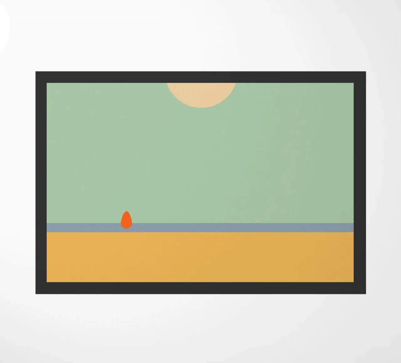 rest on the beach. (time to relax) zerbino da FRICKE DESIGN