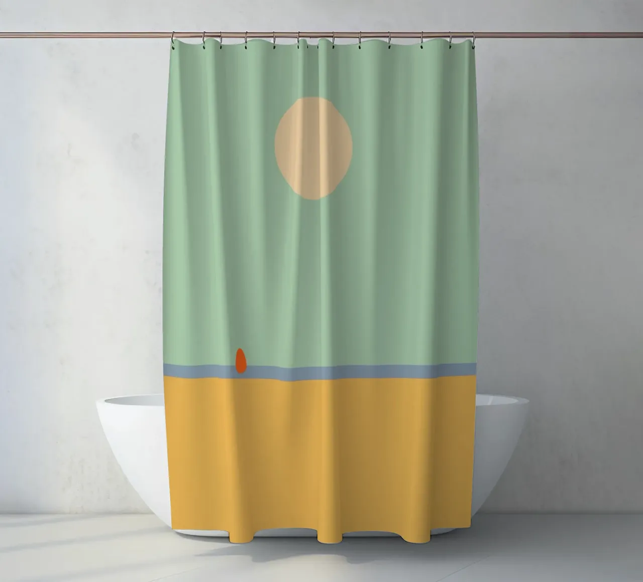 rest on the beach. (time to relax) tenda da doccia da FRICKE DESIGN