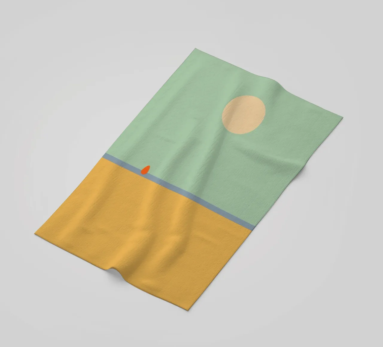 rest on the beach. (time to relax) telo mare da FRICKE DESIGN