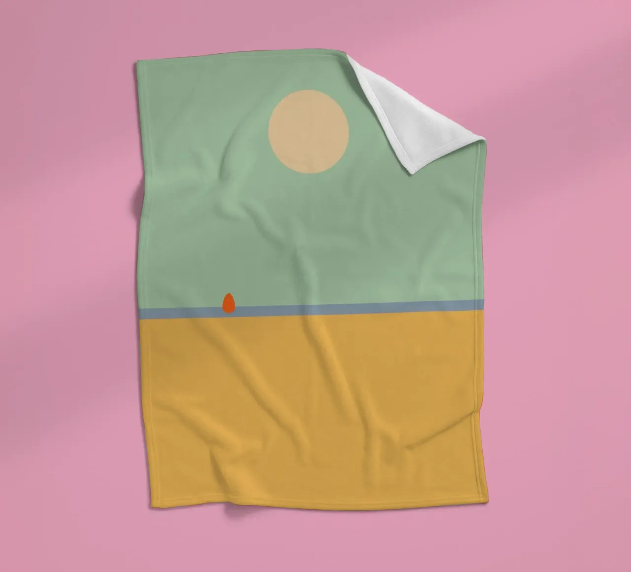 rest on the beach. (time to relax) coperta in pile da FRICKE DESIGN