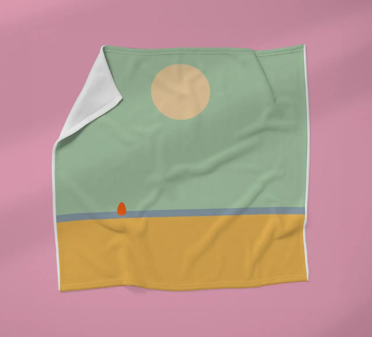 rest on the beach. (time to relax) coperta in pile da FRICKE DESIGN