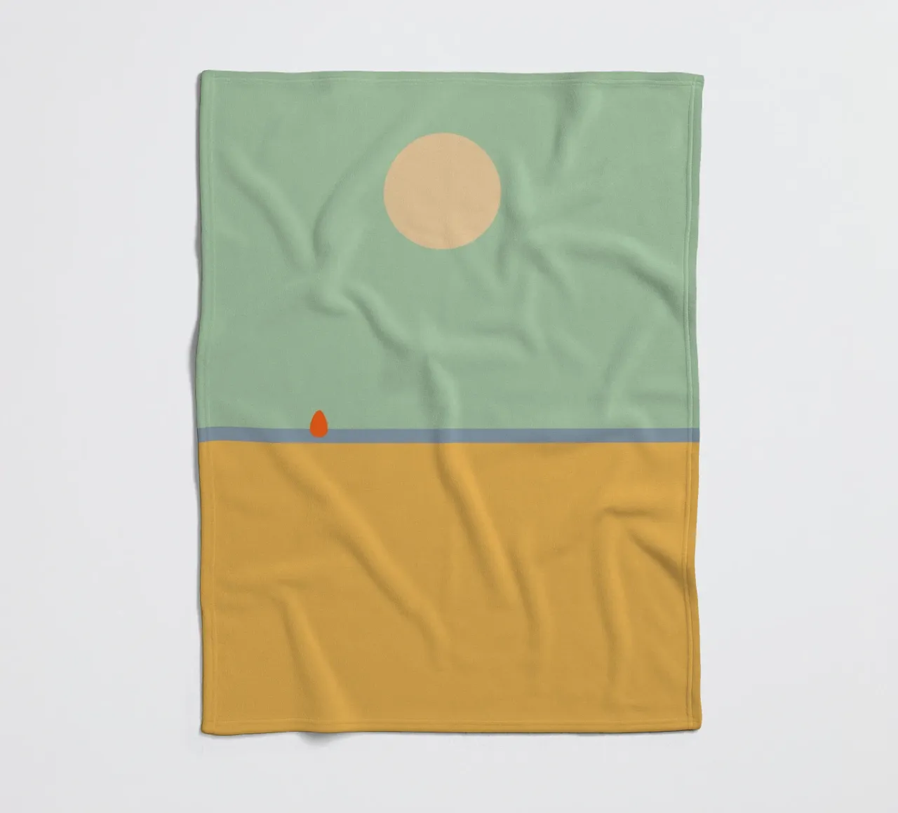 rest on the beach. (time to relax) coperta in pile da FRICKE DESIGN