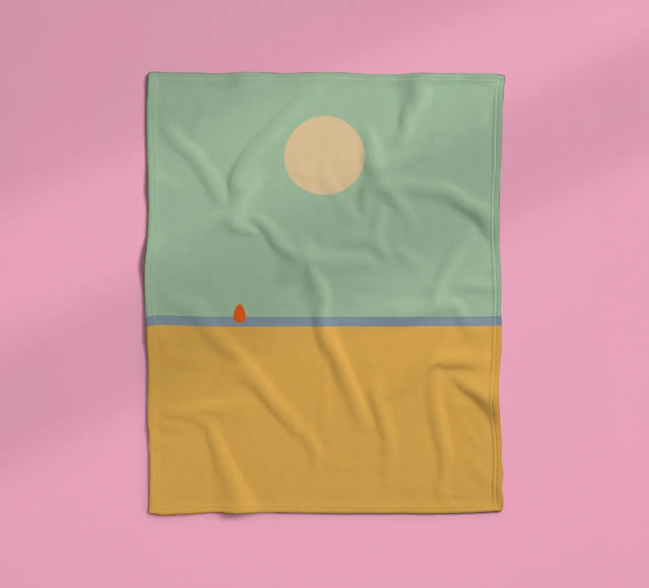 rest on the beach. (time to relax) coperta in pile da FRICKE DESIGN