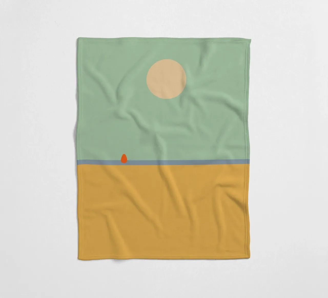 rest on the beach. (time to relax) coperta in pile da FRICKE DESIGN