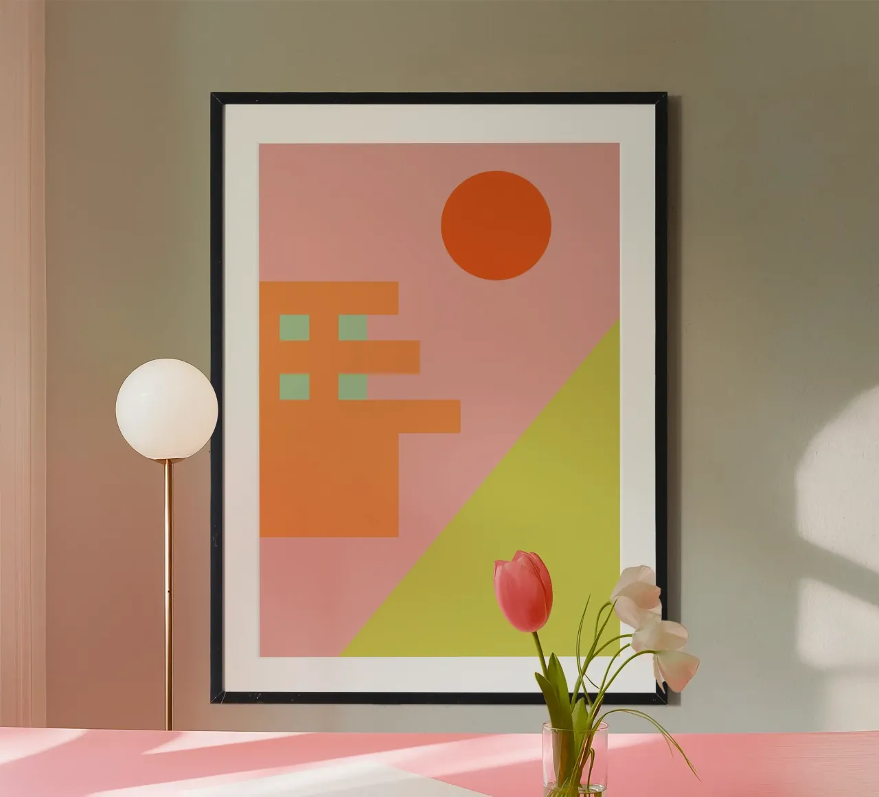 still life. (between man and nature) poster con telaio in alluminio da FRICKE DESIGN
