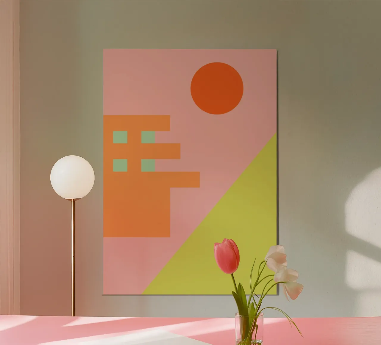 still life. (between man and nature) poster con telaio in alluminio da FRICKE DESIGN