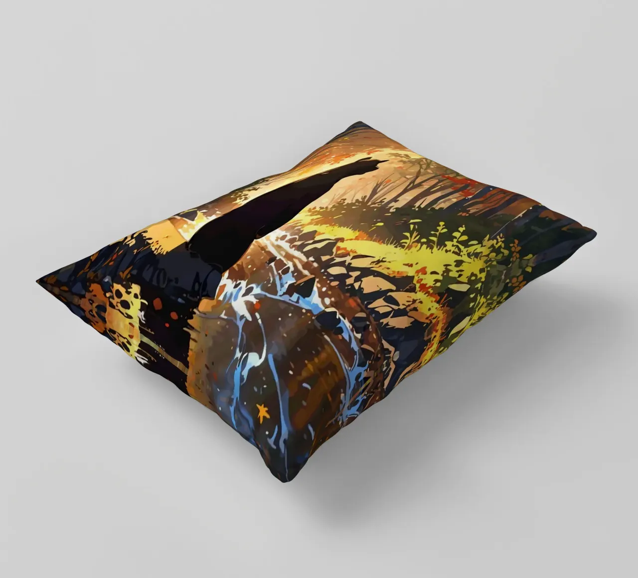 Serenità d'autunno cuscino da artdesign1985