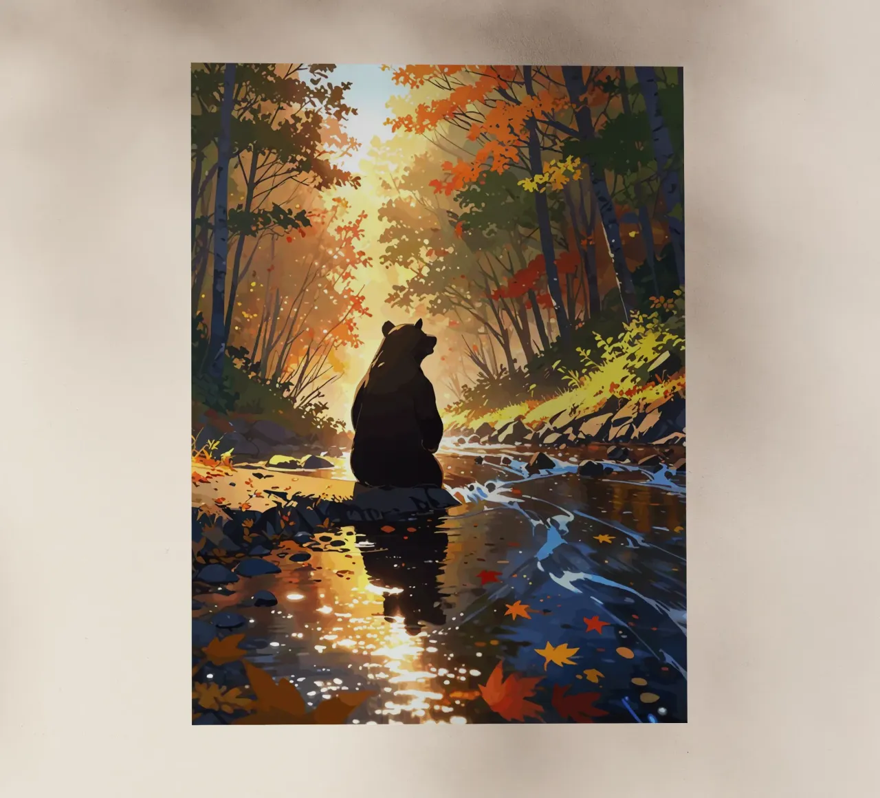 Serenità d'autunno pellicola backlit da artdesign1985