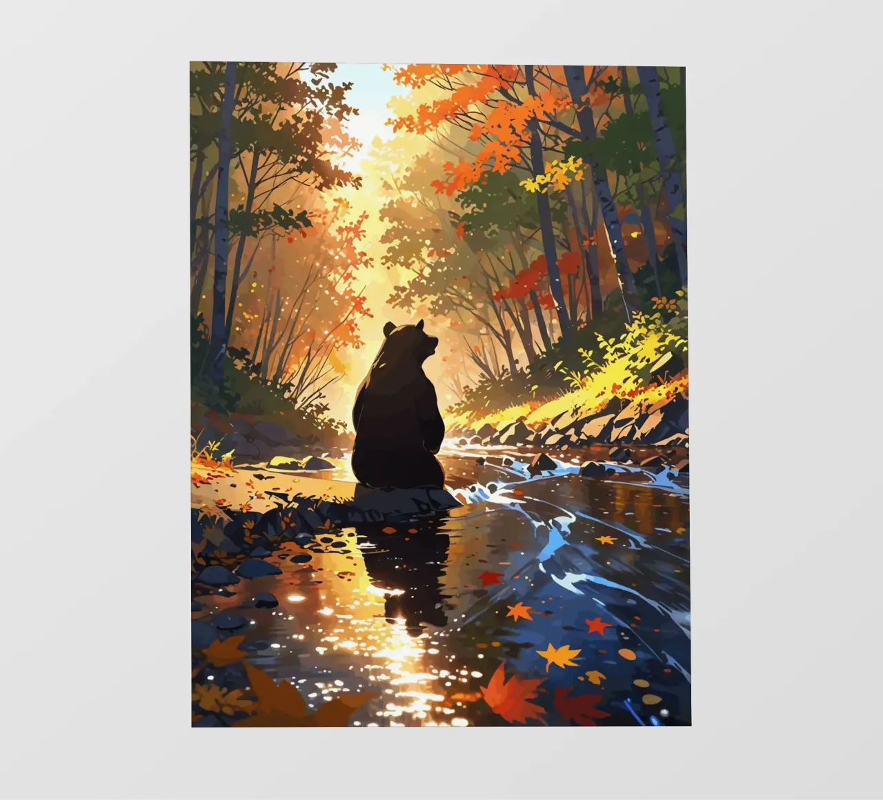 Serenità d'autunno pellicola backlit da artdesign1985