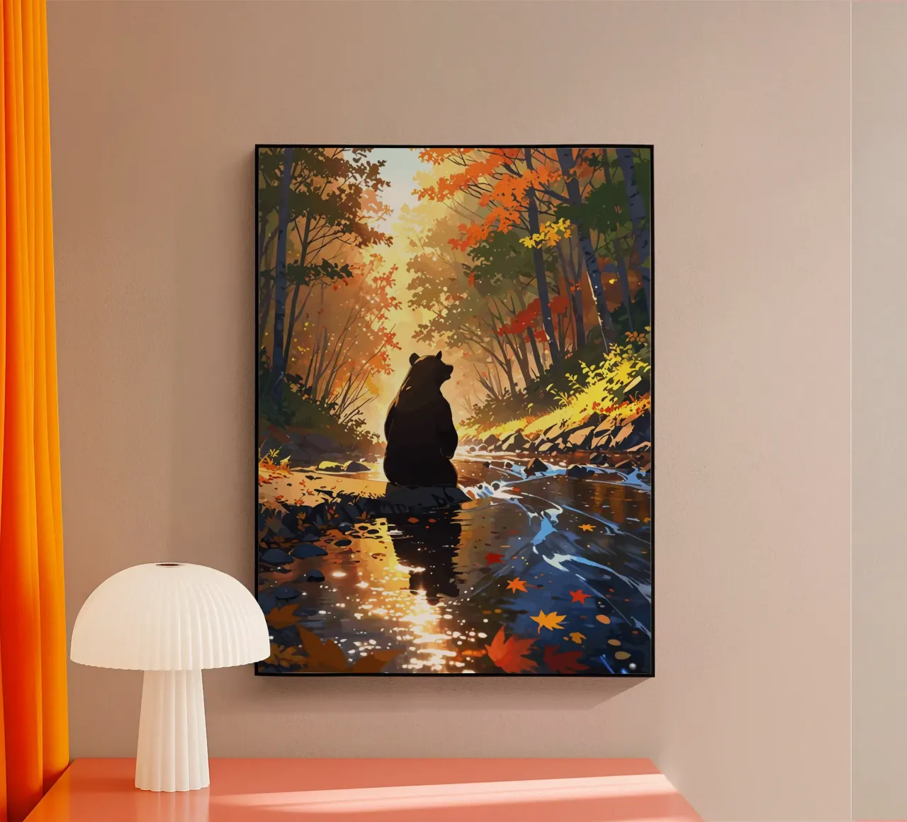 Serenità d'autunno plexiglass da artdesign1985