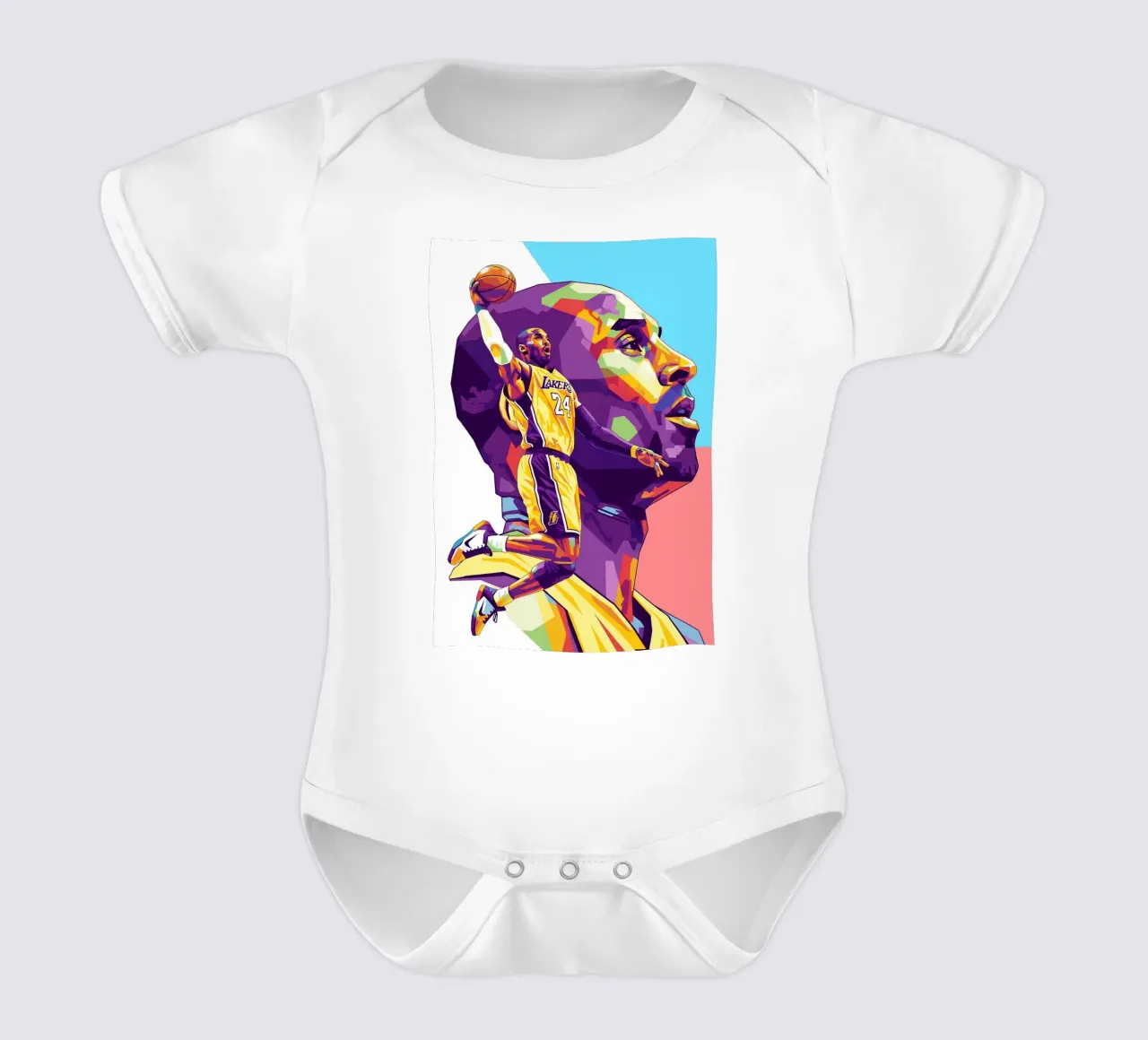 Kobe Bryant in liebevoller Erinnerung Kurzarm Babybody von Hantamrata