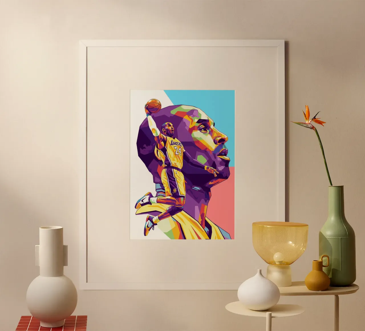 Kobe Bryant in memoria di tutti poster da Hantamrata