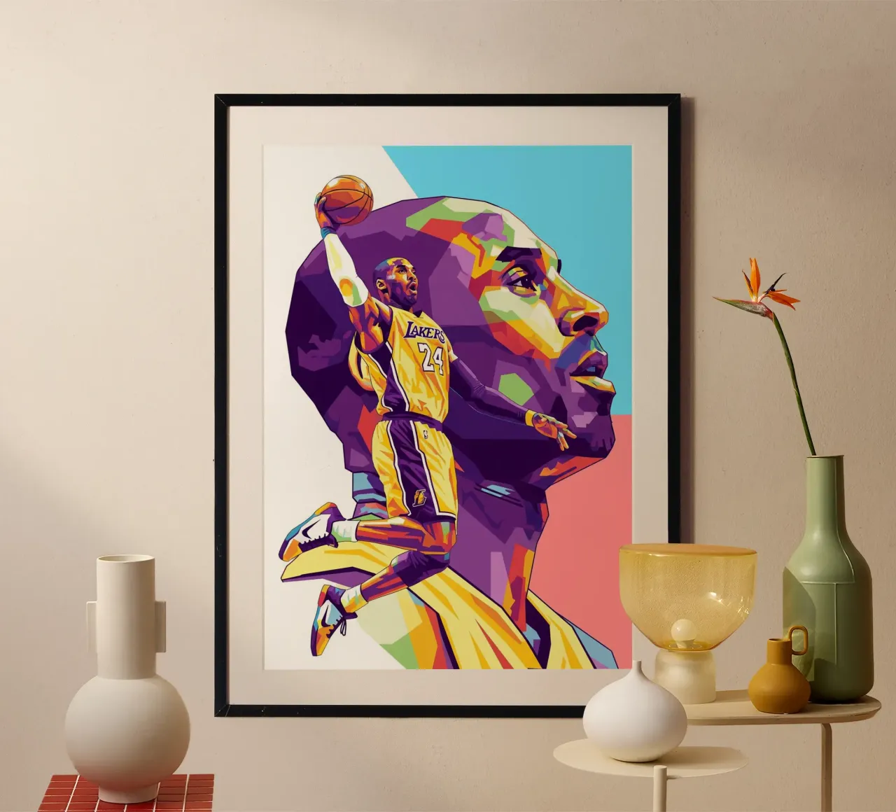 Kobe Bryant in memoria di tutti poster da Hantamrata