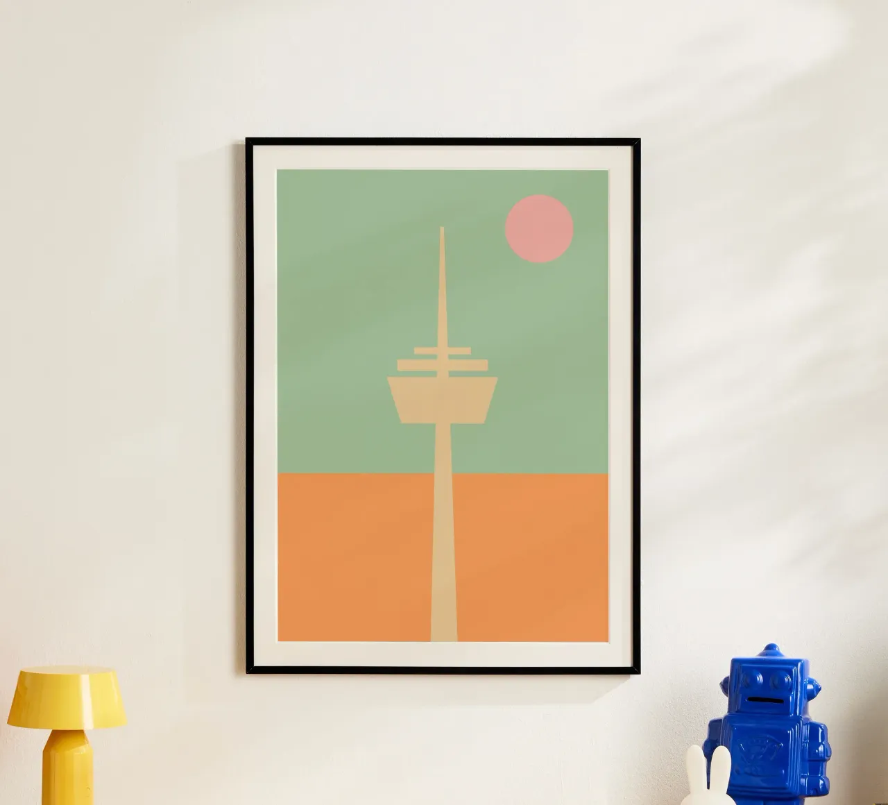 Colonius. Kölnliebe. poster da FRICKE DESIGN