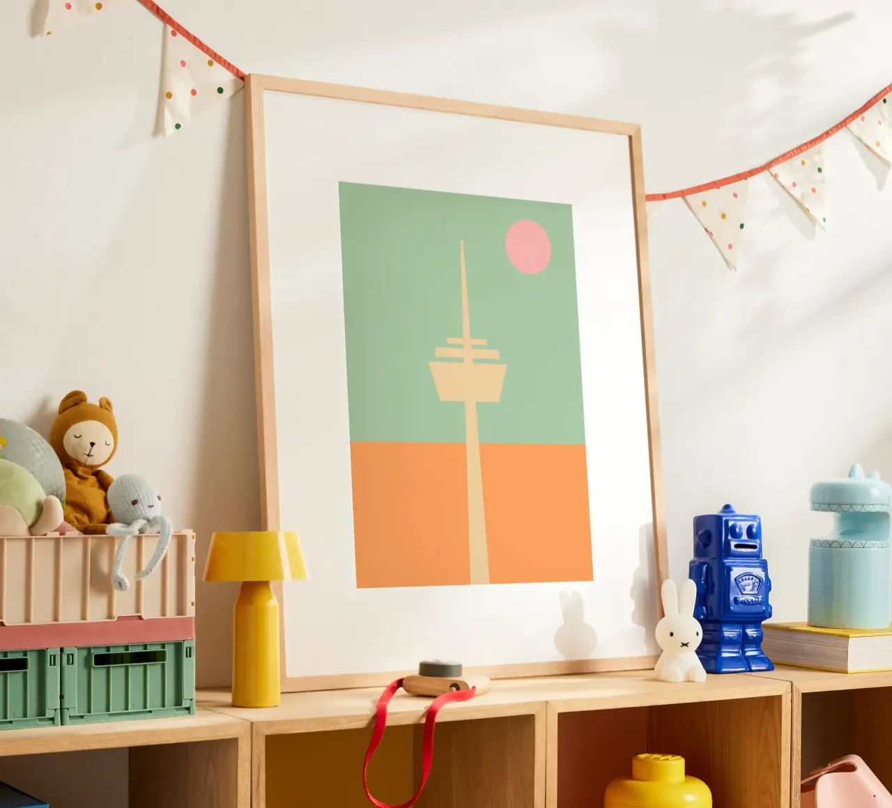 Colonius. Kölnliebe. poster da FRICKE DESIGN