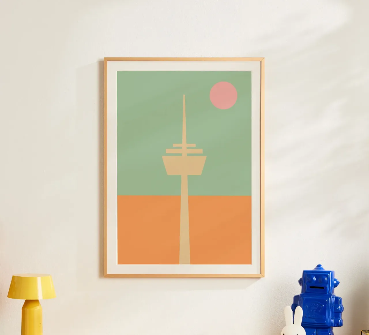 Colonius. Kölnliebe. poster da FRICKE DESIGN