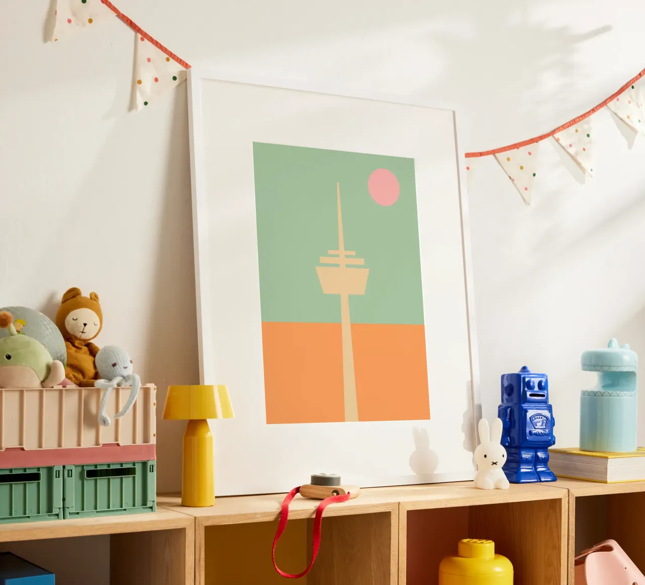 Colonius. Kölnliebe. poster da FRICKE DESIGN