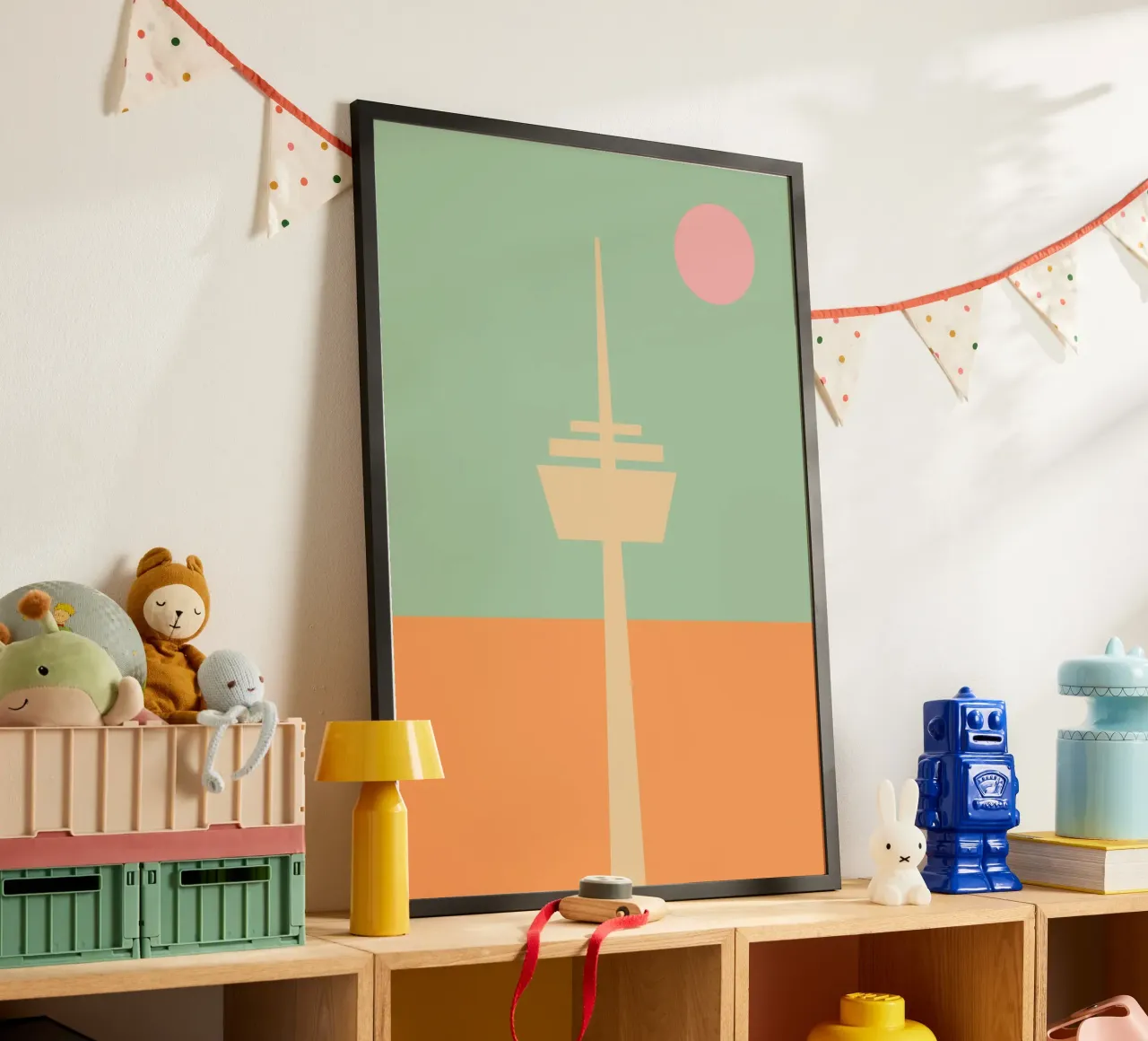 Colonius. Kölnliebe. poster da FRICKE DESIGN