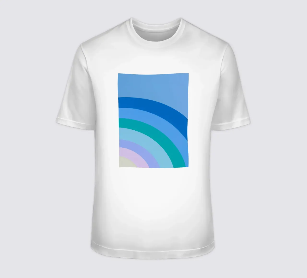 Gradiente di colori arcobaleno t-shirt da Carinaprint