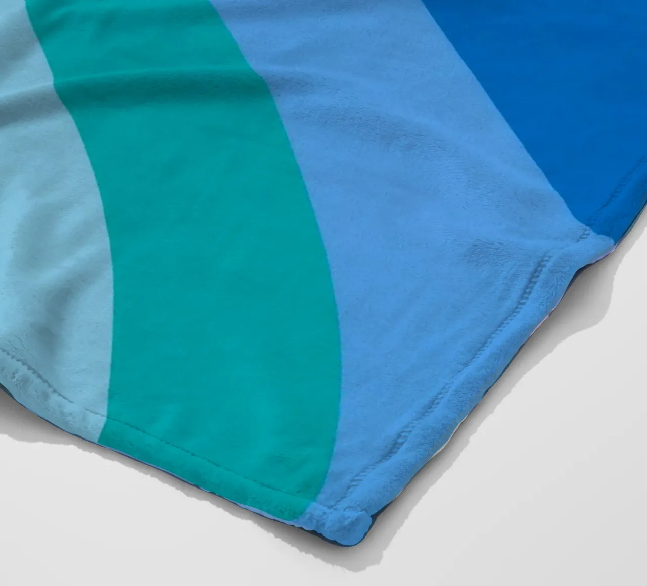 Gradiente di colori arcobaleno coperta in pile da Carinaprint