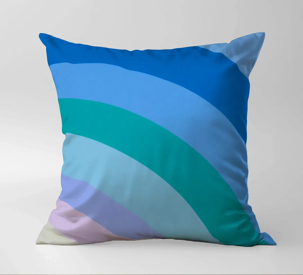 Gradiente di colori arcobaleno cuscino da Carinaprint