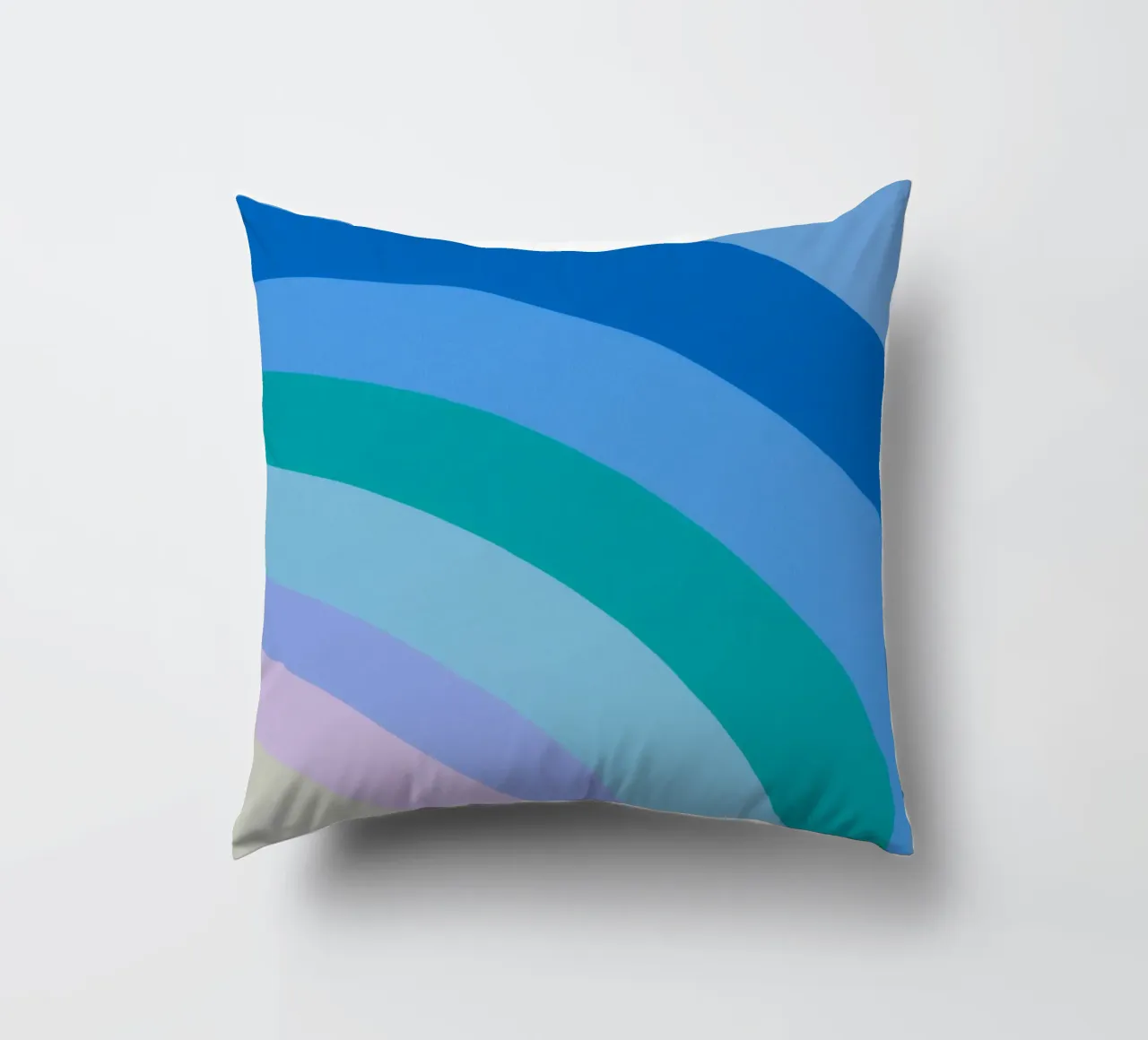 Gradiente di colori arcobaleno cuscino da Carinaprint