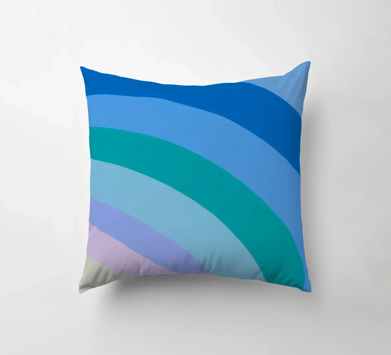 Gradiente di colori arcobaleno cuscino da Carinaprint