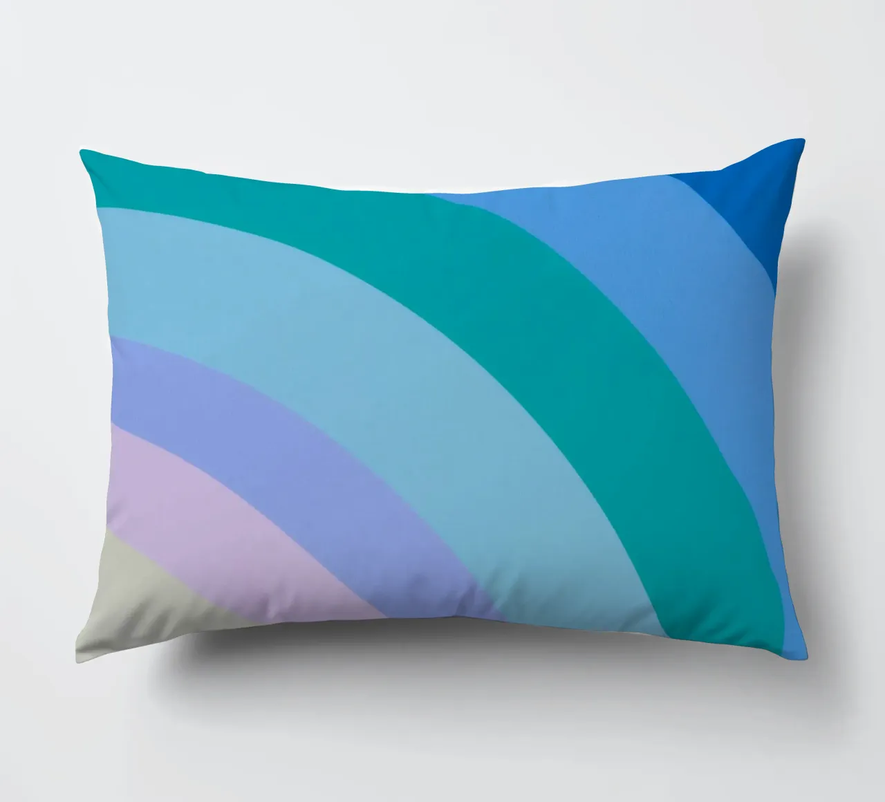 Gradiente di colori arcobaleno cuscino da Carinaprint