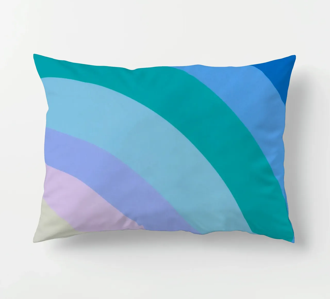 Gradiente di colori arcobaleno cuscino da Carinaprint